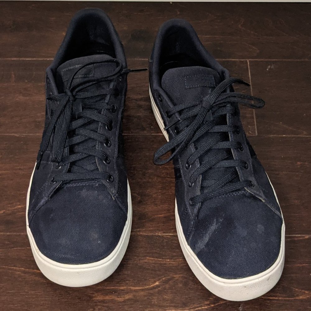 Mens 14 Adidas Navy blue sneakers